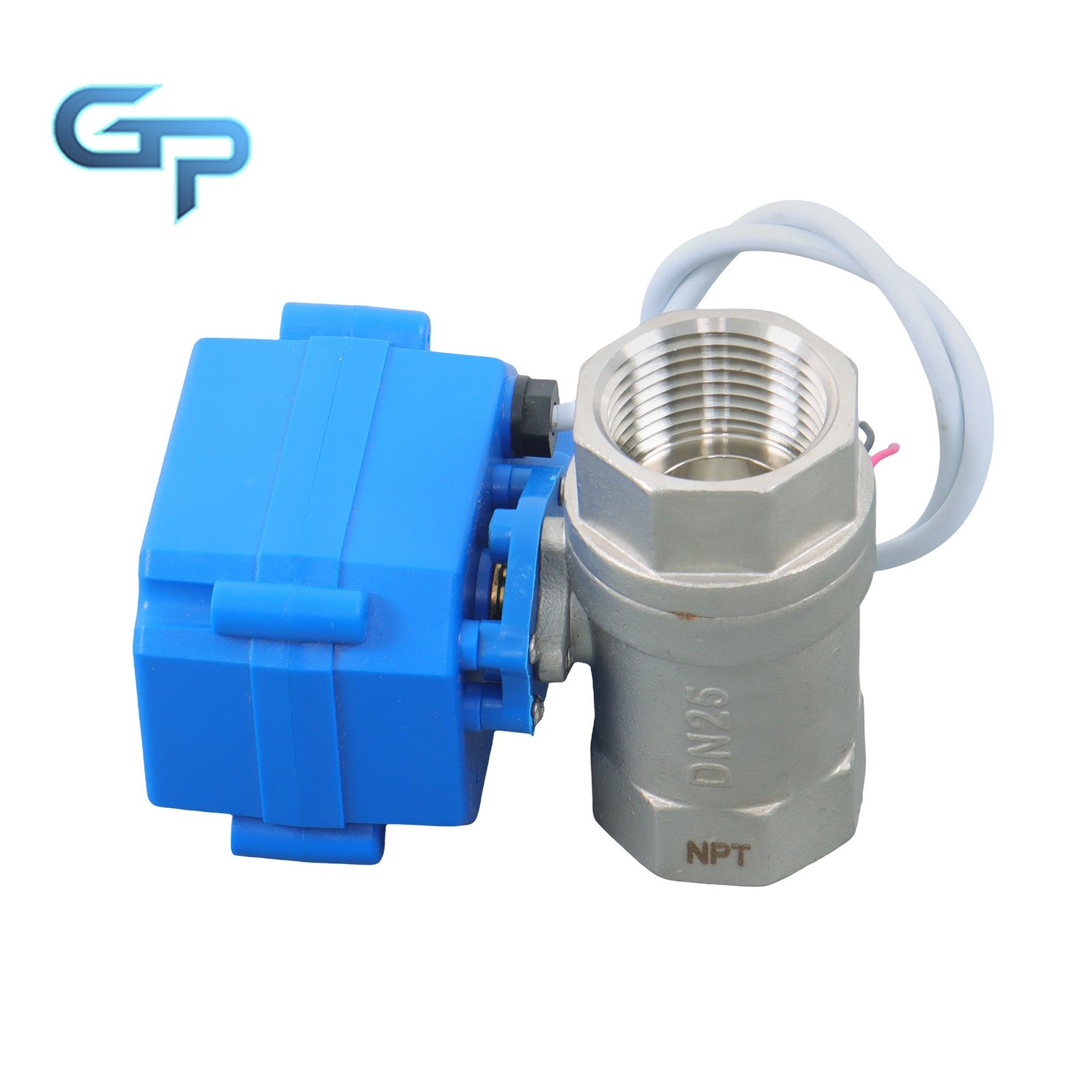 Auto Return Motorized Ball Valve 3/4″ Full Port 9-24V AC/DC