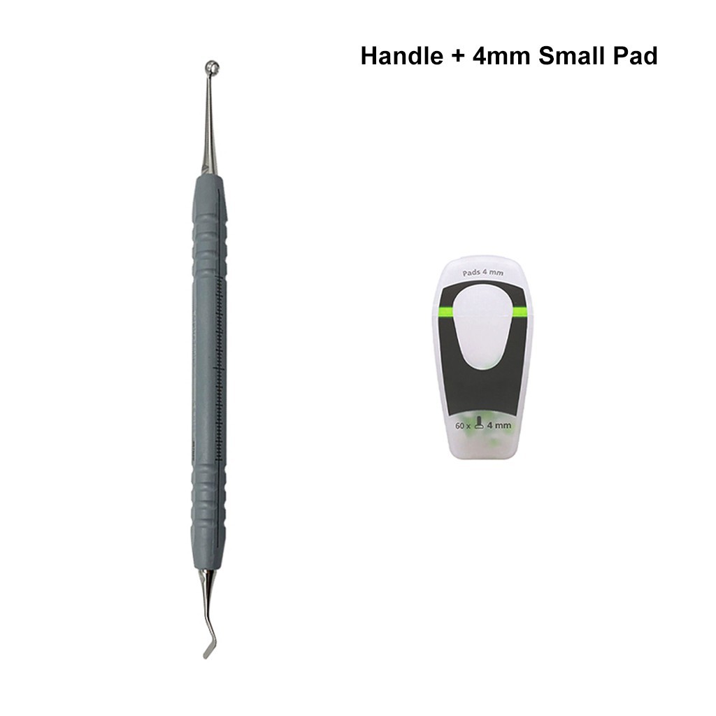 Dental Composite Resin Fill Handle Spatula Foam Veneer OptraSculpt Pads Kit