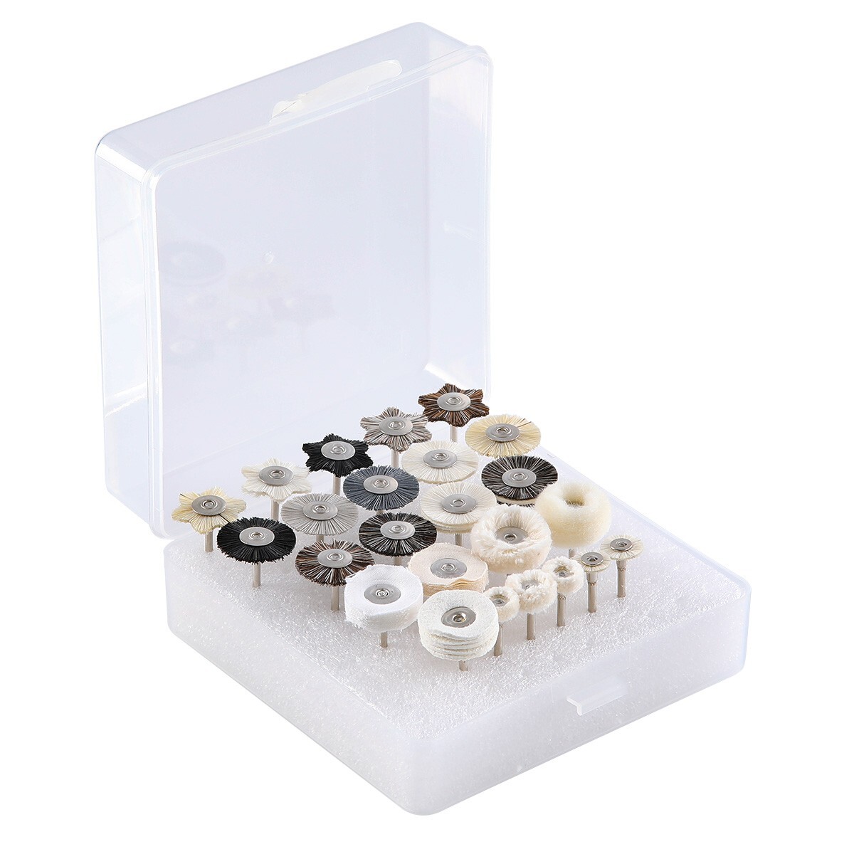 51 pcs Kit de pulido de laboratorio dental Mango cerámico compuesto HP 2,35 mm