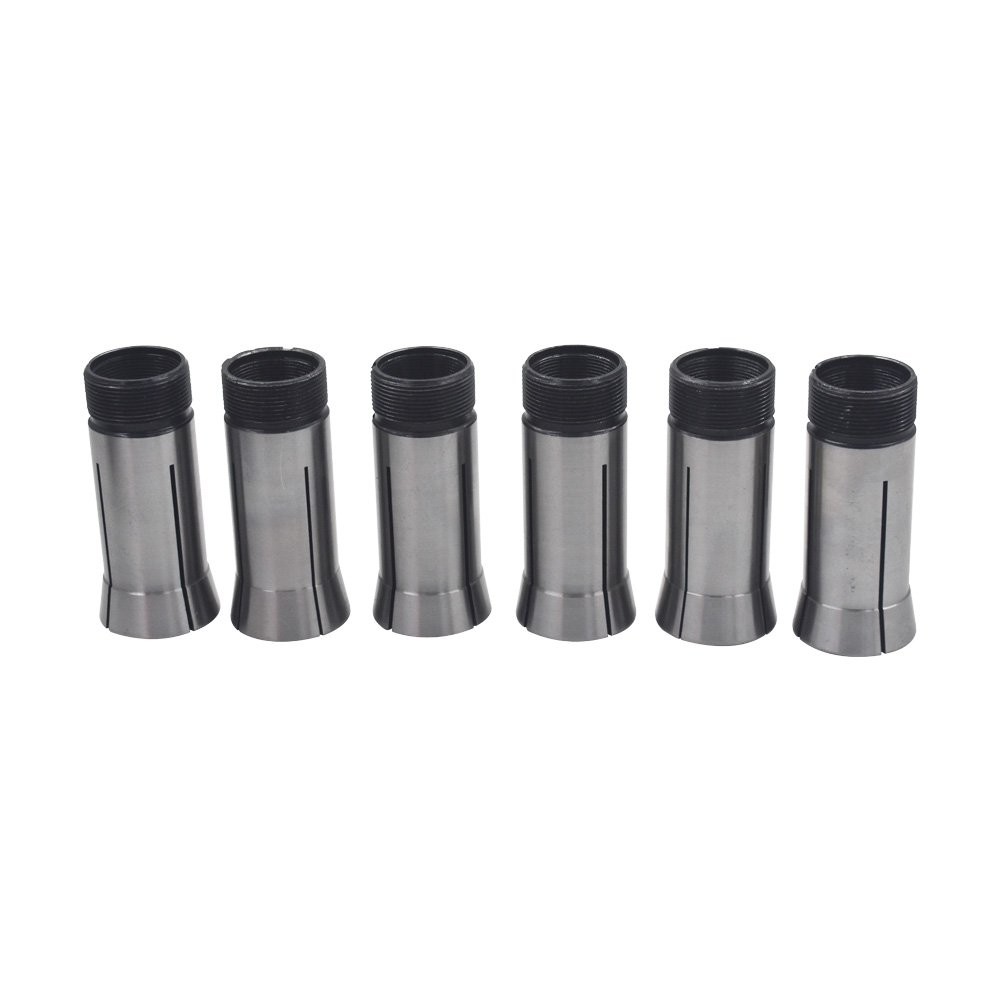 6 Pack 5C Square Collet Set 1/4″,5/16″,3/8″,1/2″,5/8″,3/4″