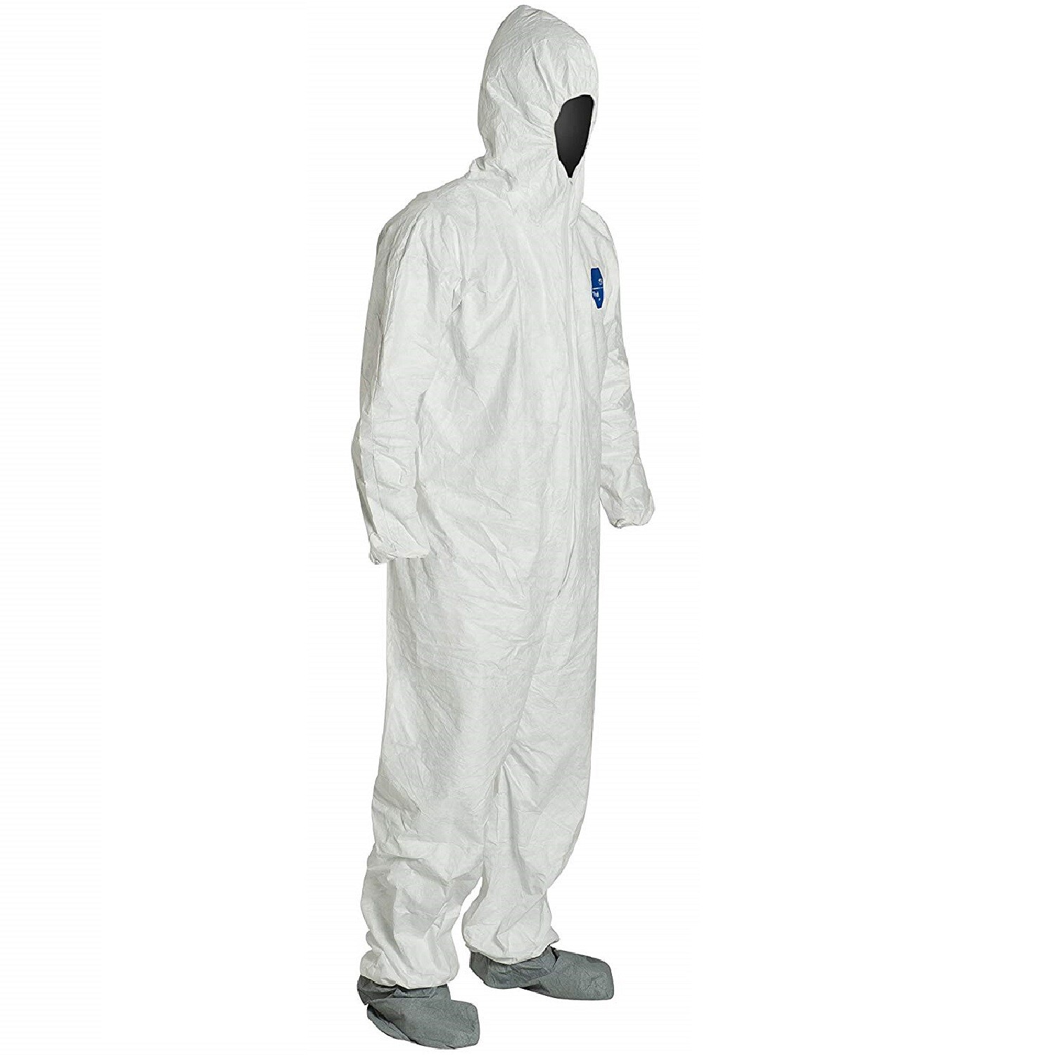 Dupont TY122S 400 Tyvek Disposabl Coverall Bunny Suit W/Hood & Boots CASE OF 25