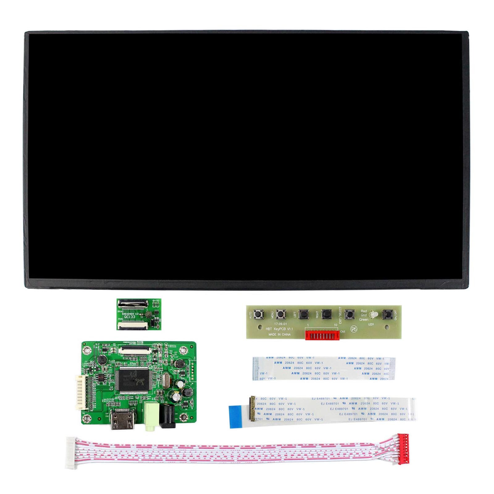 HD LCD Controller Board 13.3 in N133HSE-E21350nit 1920×1080 IPS LCD Screen