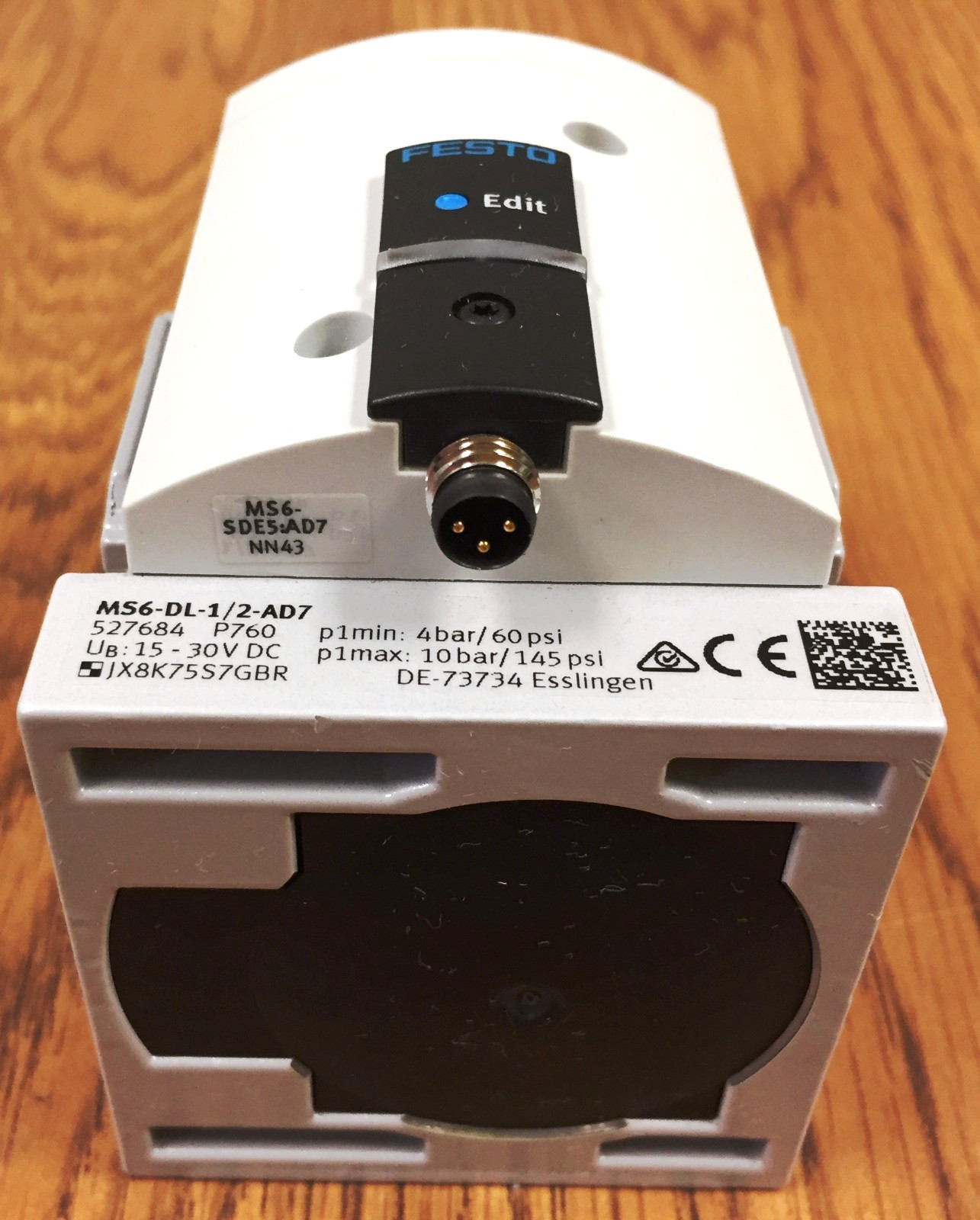 FESTO MS6- DL-1/2-AD7 528674 Soft-Start Valve