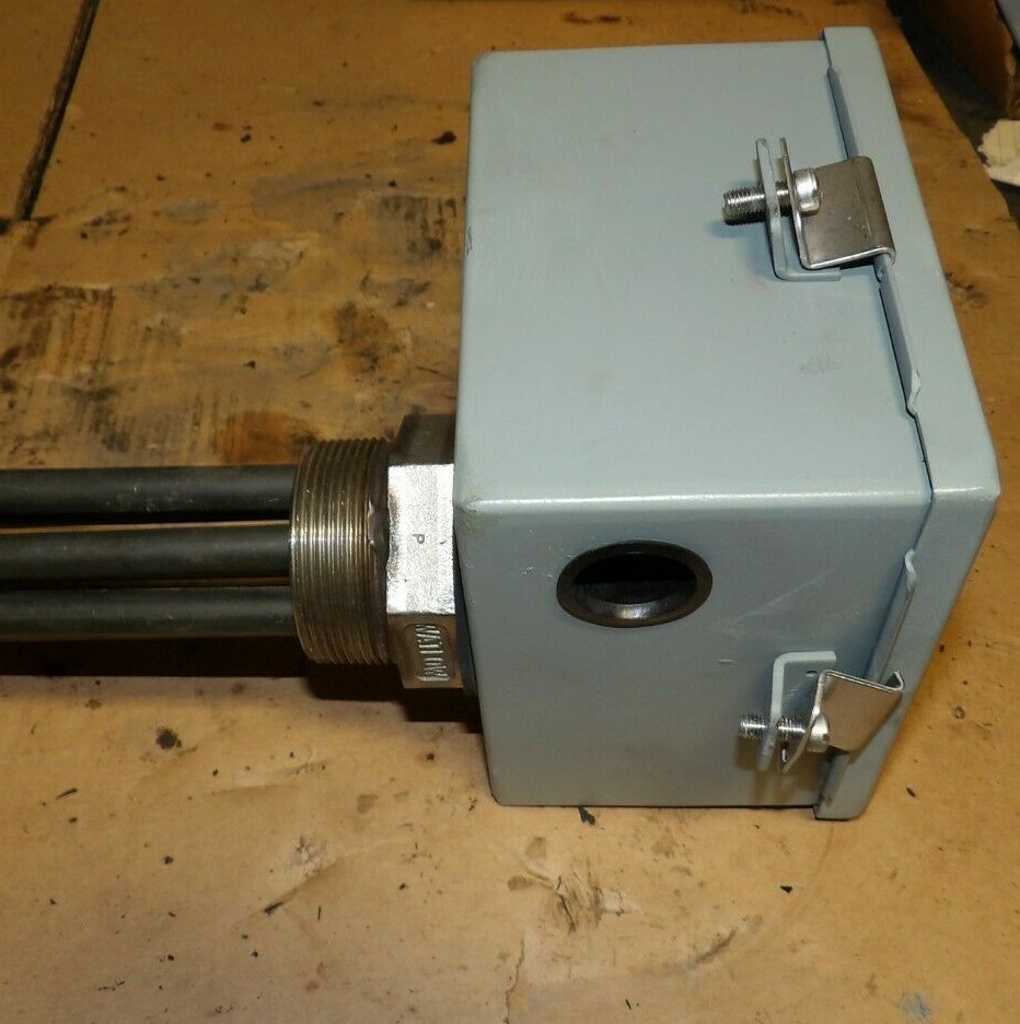 WATLOW SCREW PLUG IMMERSION HEATER ELEMENT 480 V 4 KW 3Ø 34″ TUBE BHN732N13W2