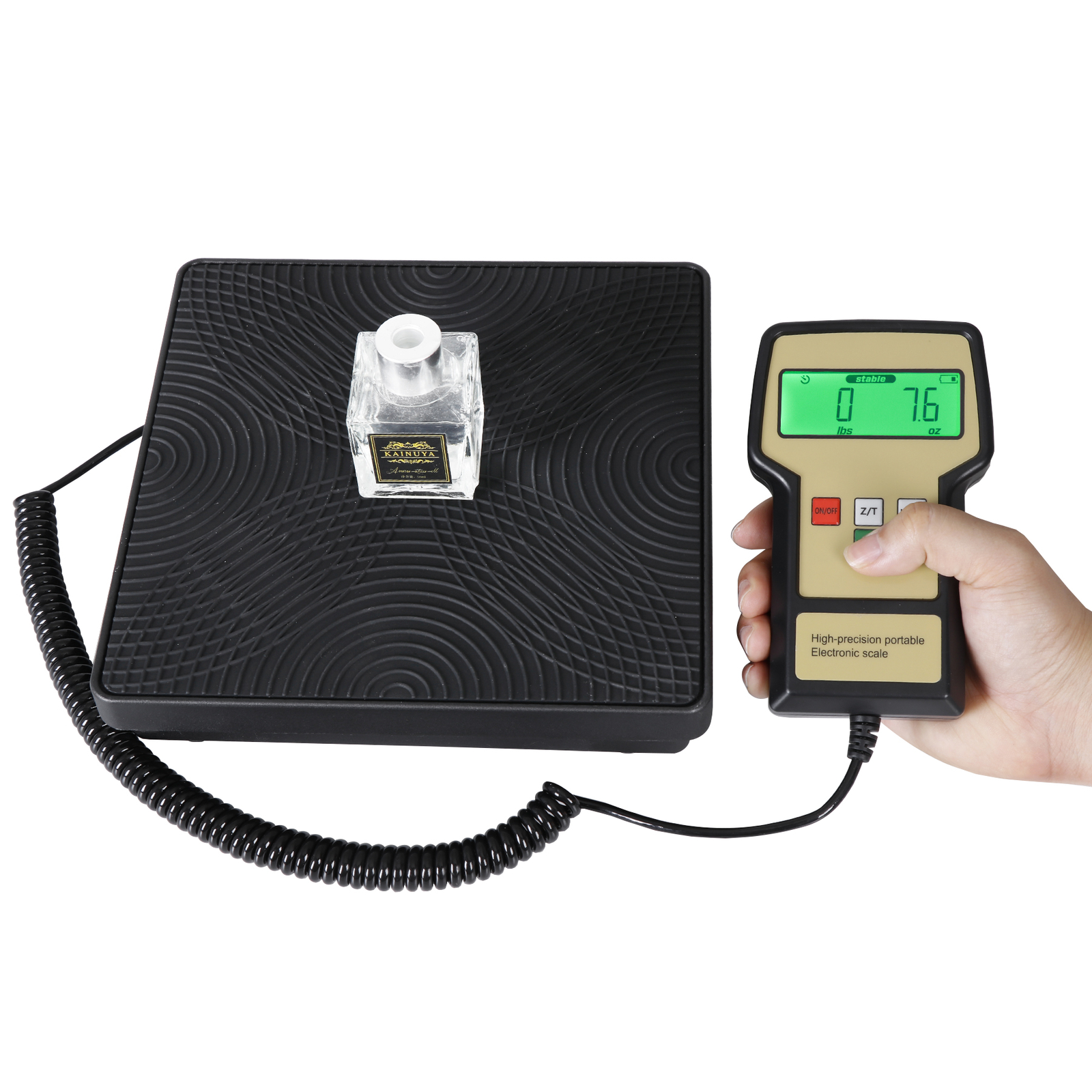 Electronic Digital Refrigerant Charging Weight Scale with Case for HVAC 220LB