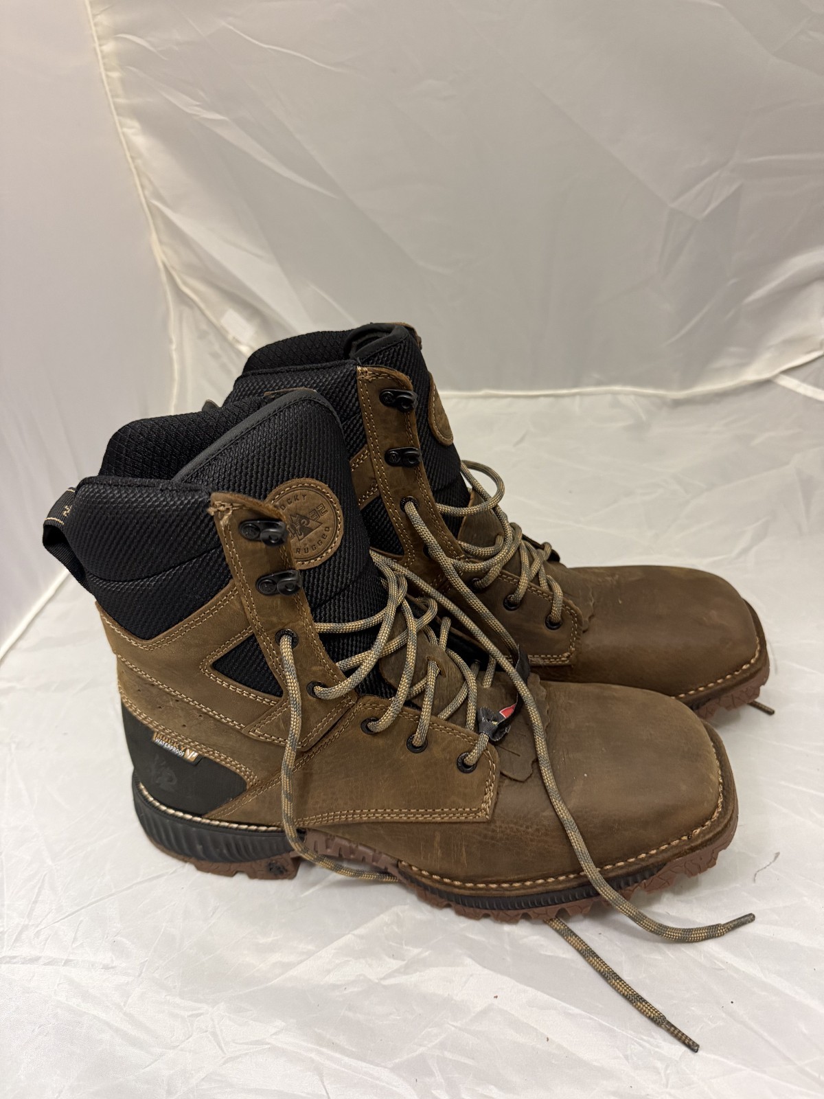 Rocky Hi-Wire Lace-Up Composite Toe Boot. New in Box. Multiple Sizes!