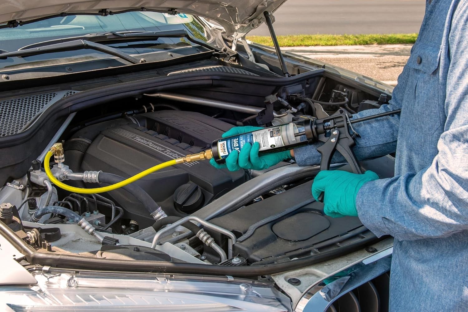 BIGEZ 8oz AC Refrigerant Leak Detection Kit: Efficient Solutions for Mechanics