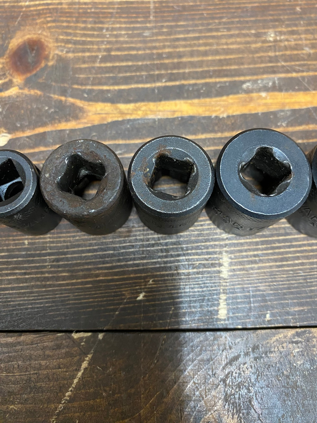 Mac 7pc Shallow 6-point 3/8″ Drive Metric Impact Socket Set | Used/Good | XP6