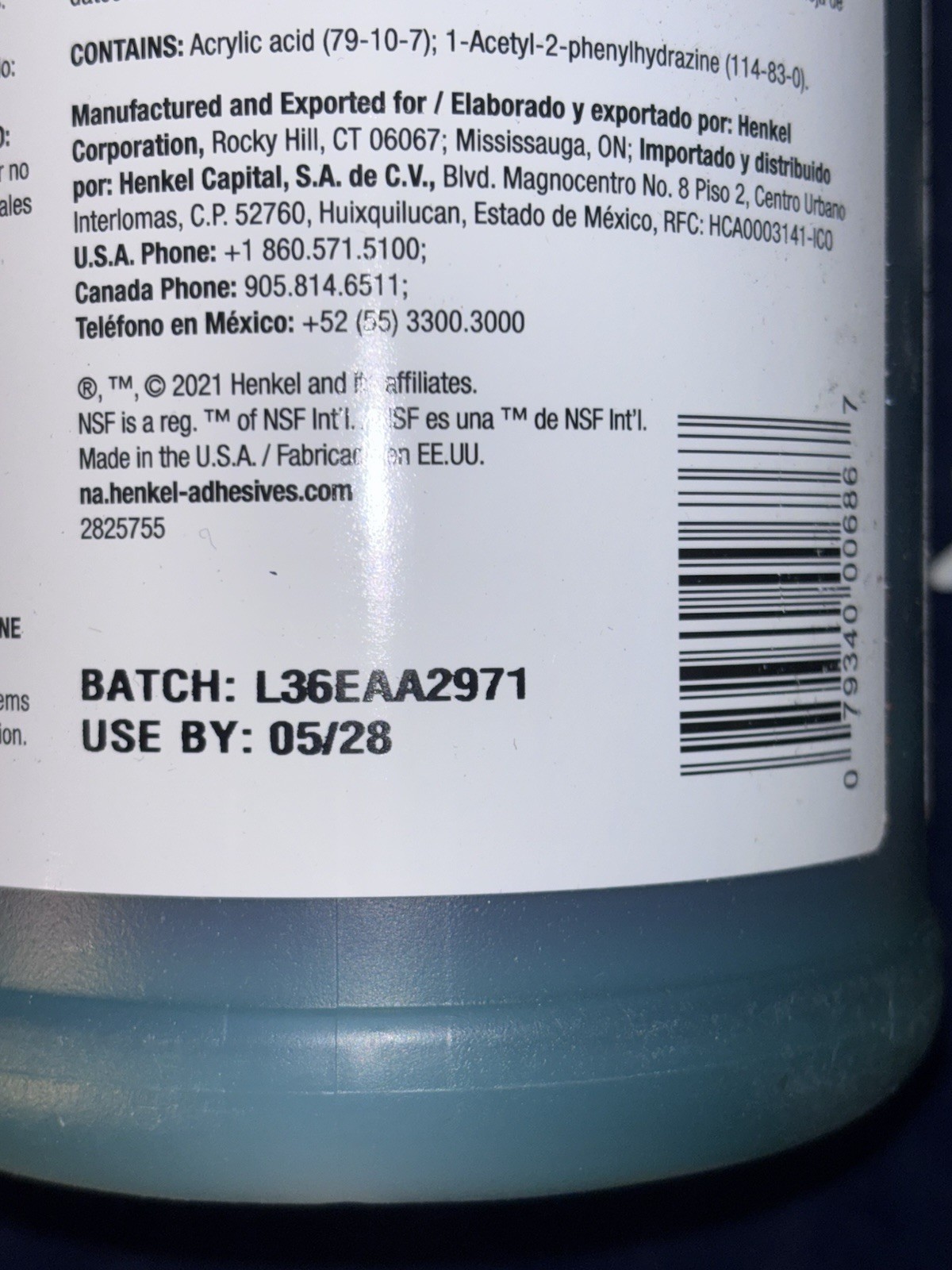 Loctite 680 Liter High Strength Slip Fit Retaining Compound EXP 05/2028 1835206