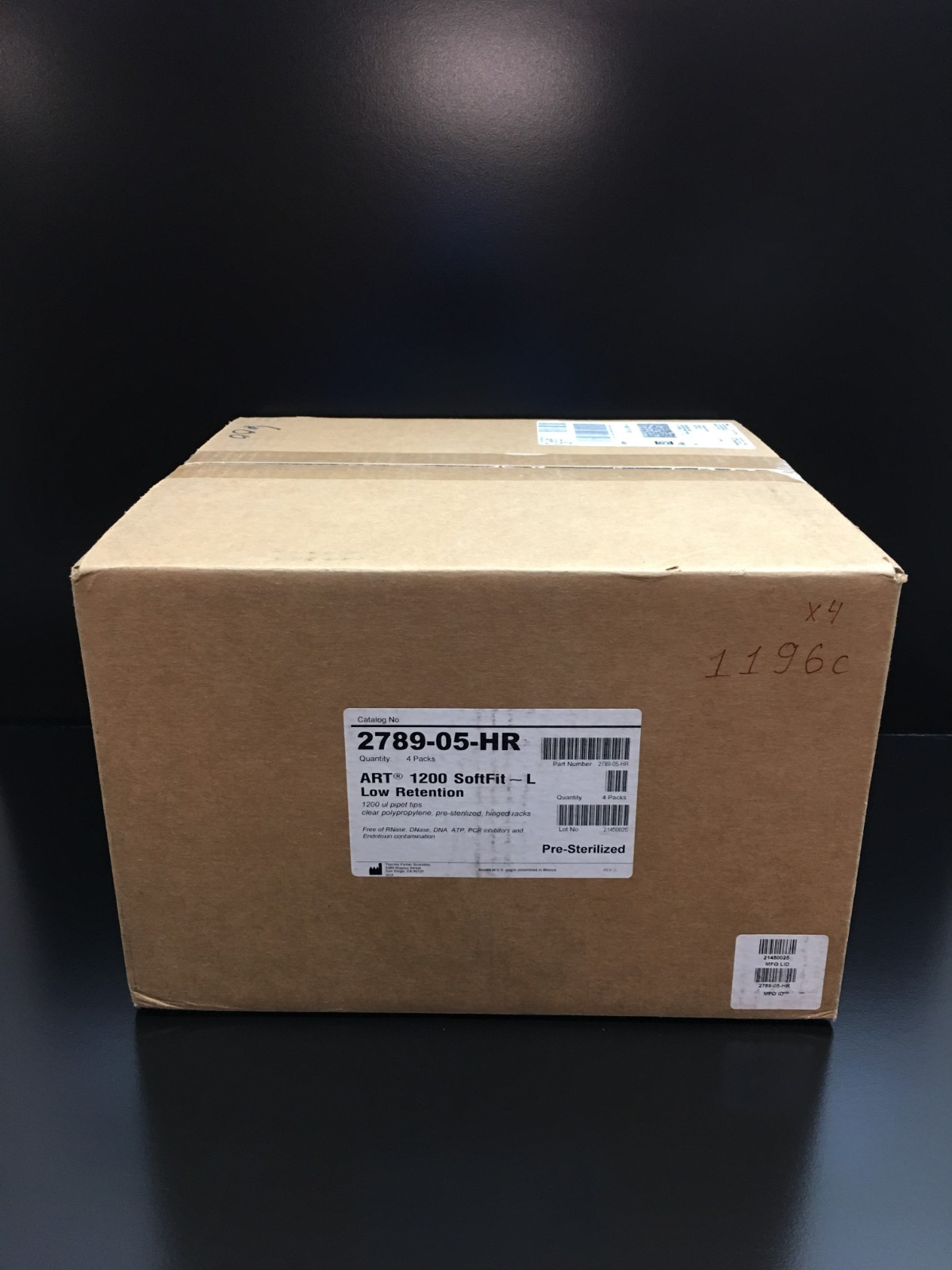 Thermo Scientific Ref 2789-05-HR ART 1200μL SoftFit-L Low Retention Pipette Tips