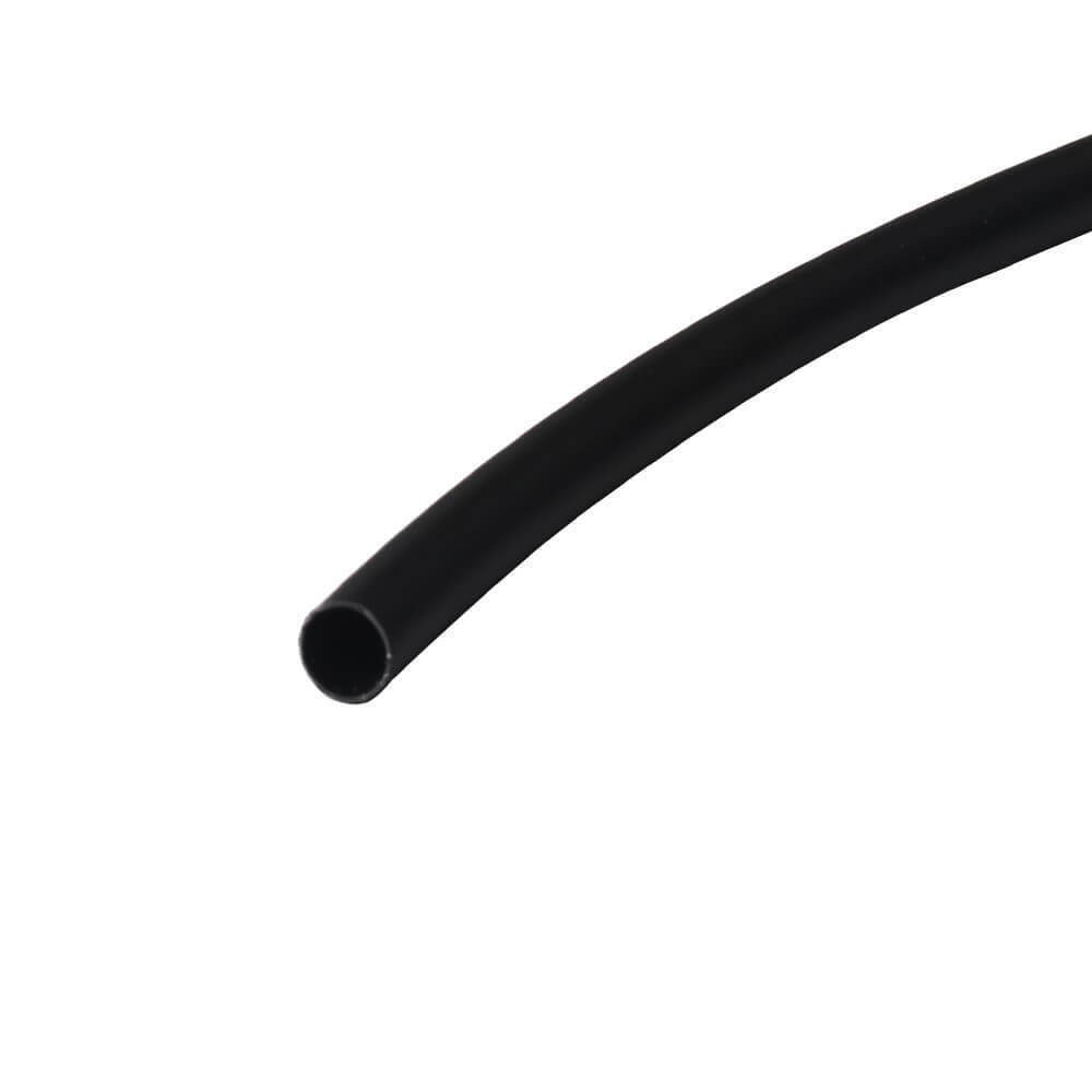 25pcs Black Dual Wall Adhesive Lined 3:1 Heat Shrink Tubing, Φ3/16″, 6″ Long