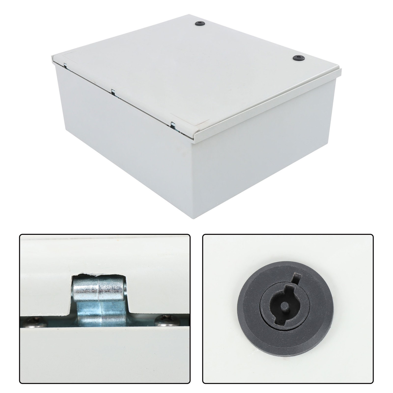 24″x20″x9″ Fiberglass Steel Electrical NEMA 4X Enclosure IP65 Waterproof