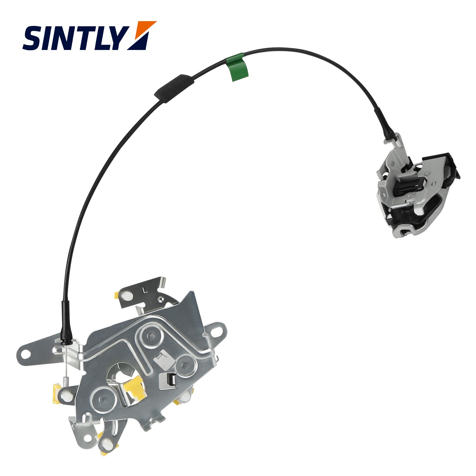 SINTLY Rear Upper & Lower Door Latch w/ Cable for Ford F-150 1997-2003 F-250