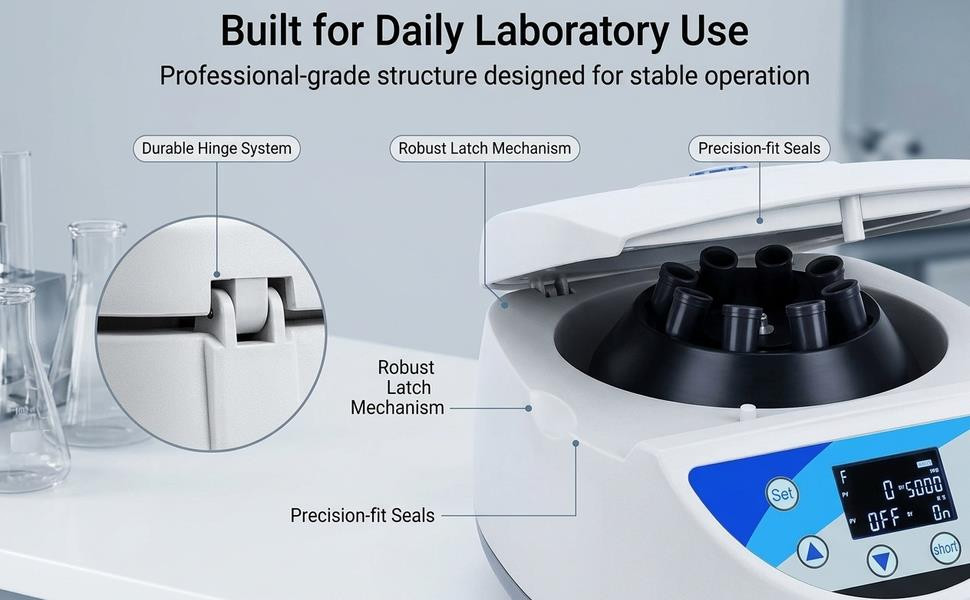 500–5,000 r/minCentrifuge Machine Lab Low Speed Desktop Centrifuge Machine Timer