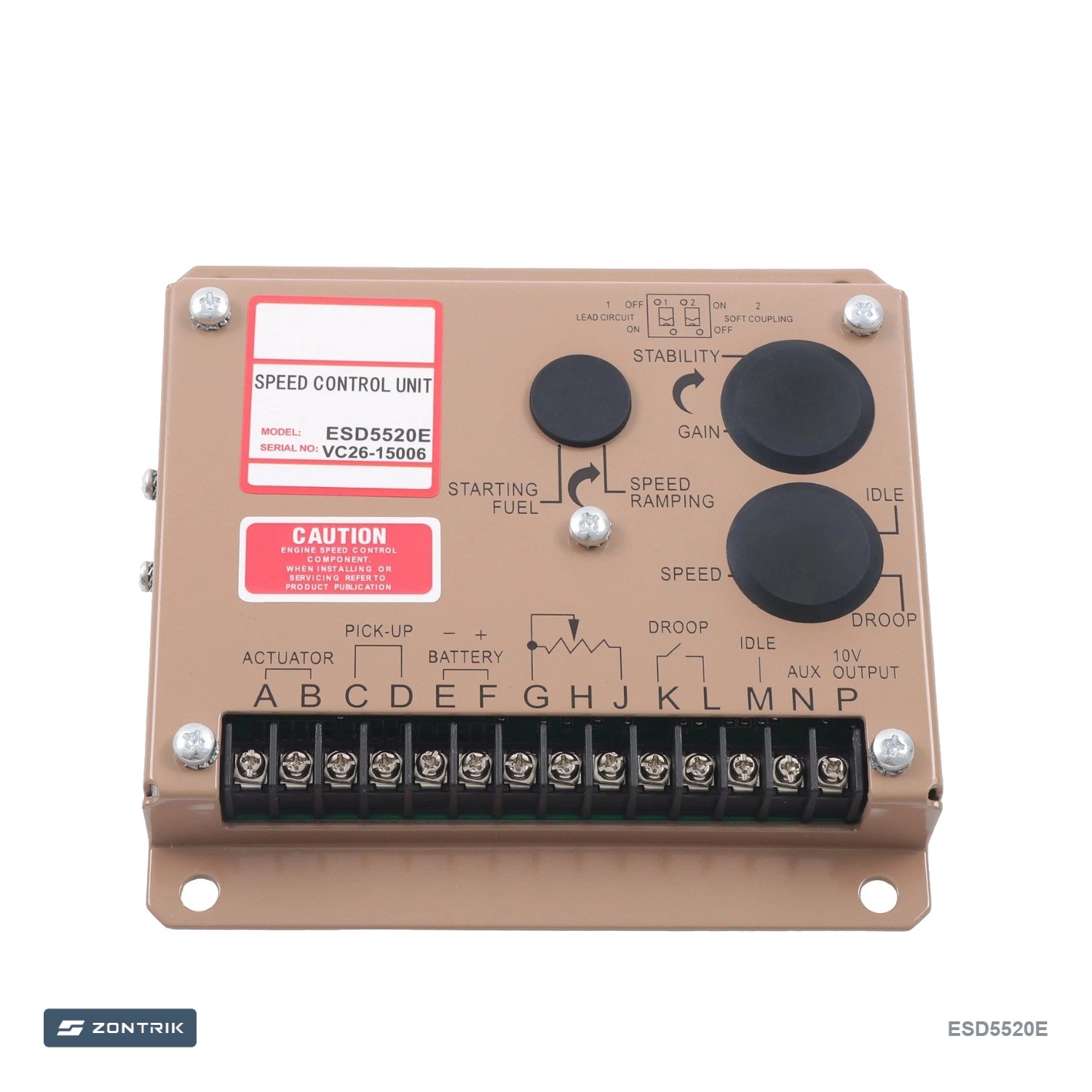 Engine Speed Governor Controller ESD5520E fits for Generator Set Control