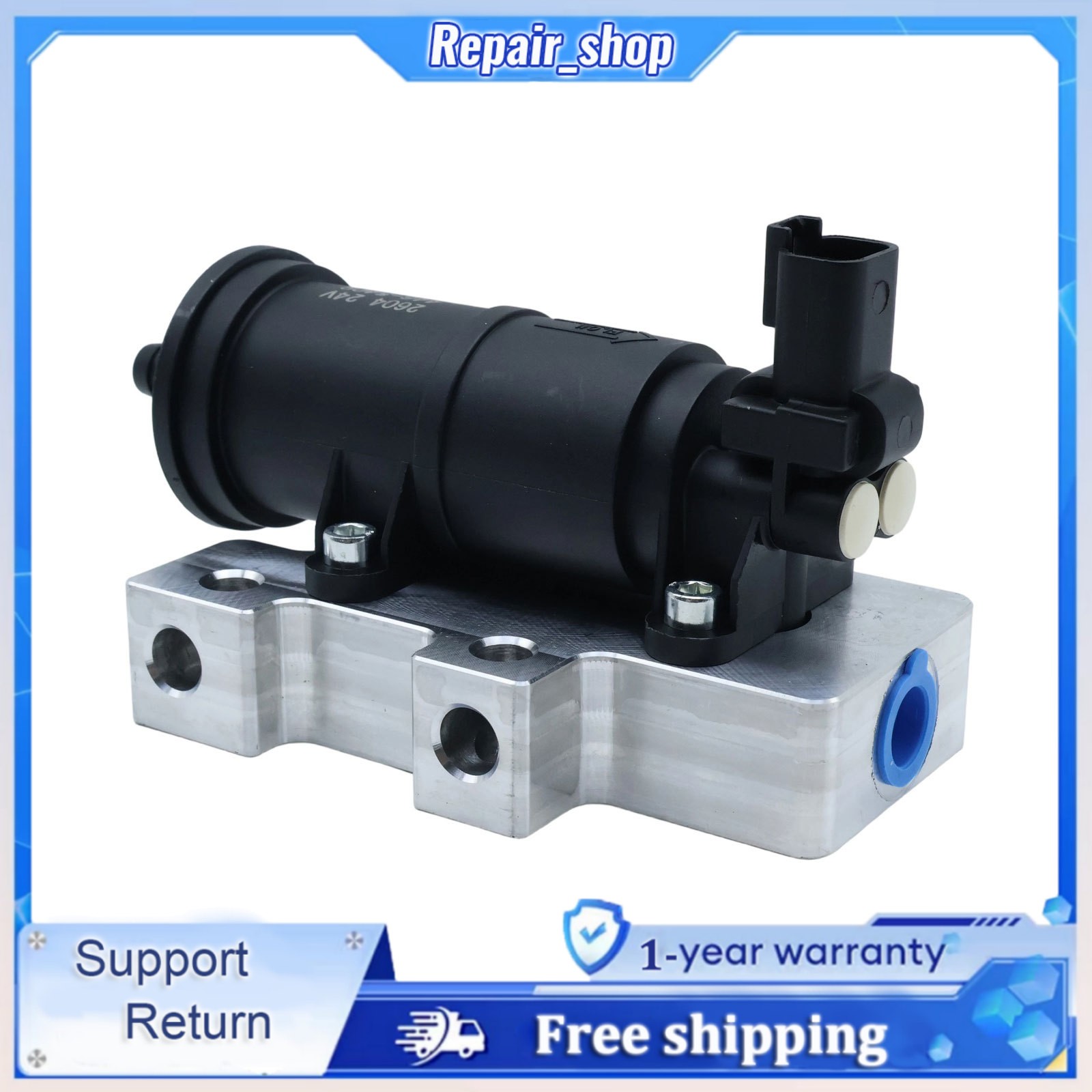 24V Fuel Transfer Pump 446-5409 For Caterpillar CAT C4.4 C6.6 C7.1 Engines