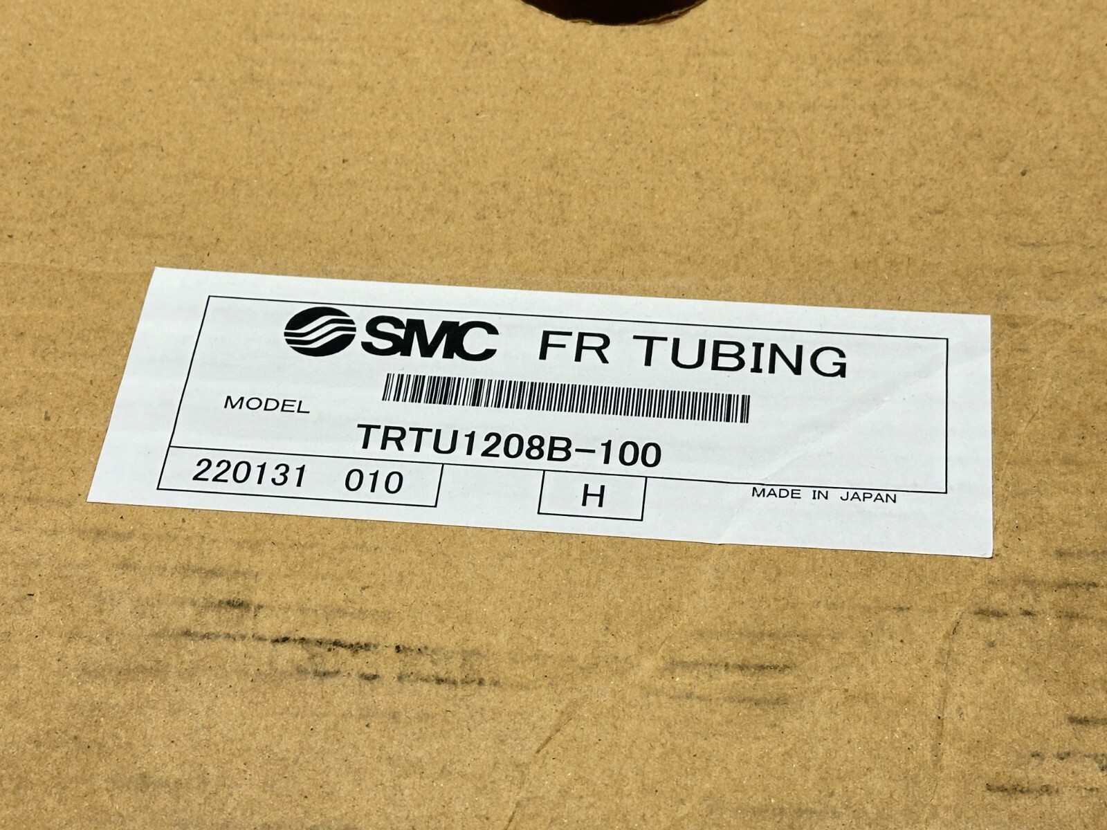 SMC TRTU1208B-100 Triple Layer Flame Resistant Tubing TRTU Black 21lb REEL