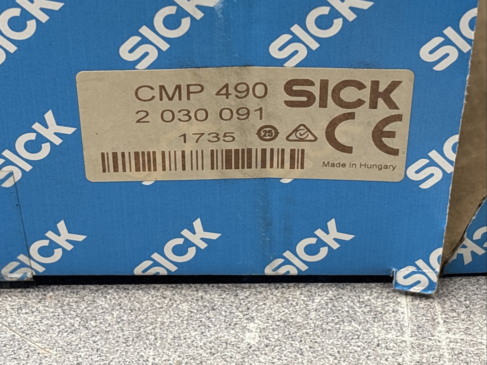 NEW SICK CMP490 2030091 POWER SUPPLY AC 100…240V 50-60HZ OUTPUT DC 24V 25W