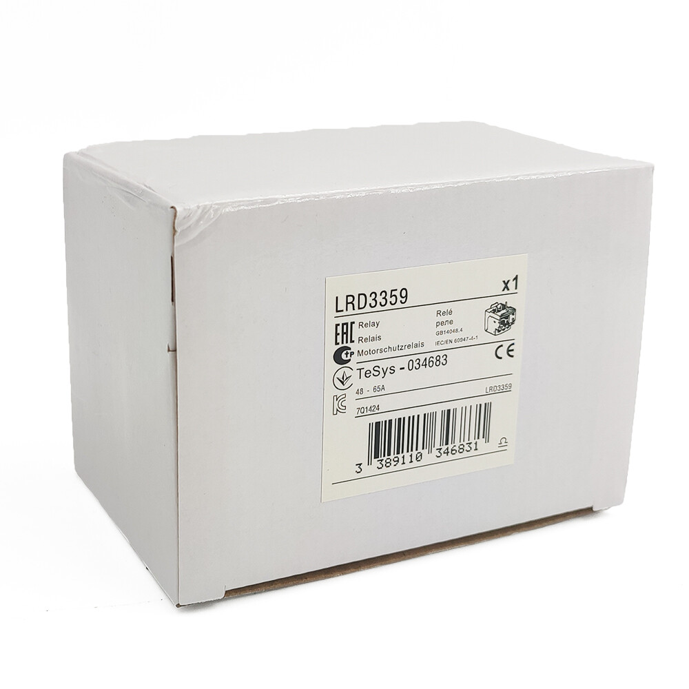 NEW LRD3359 Thermal Overload Relay 48-65A fit for Schneider contactor LC1D80-95