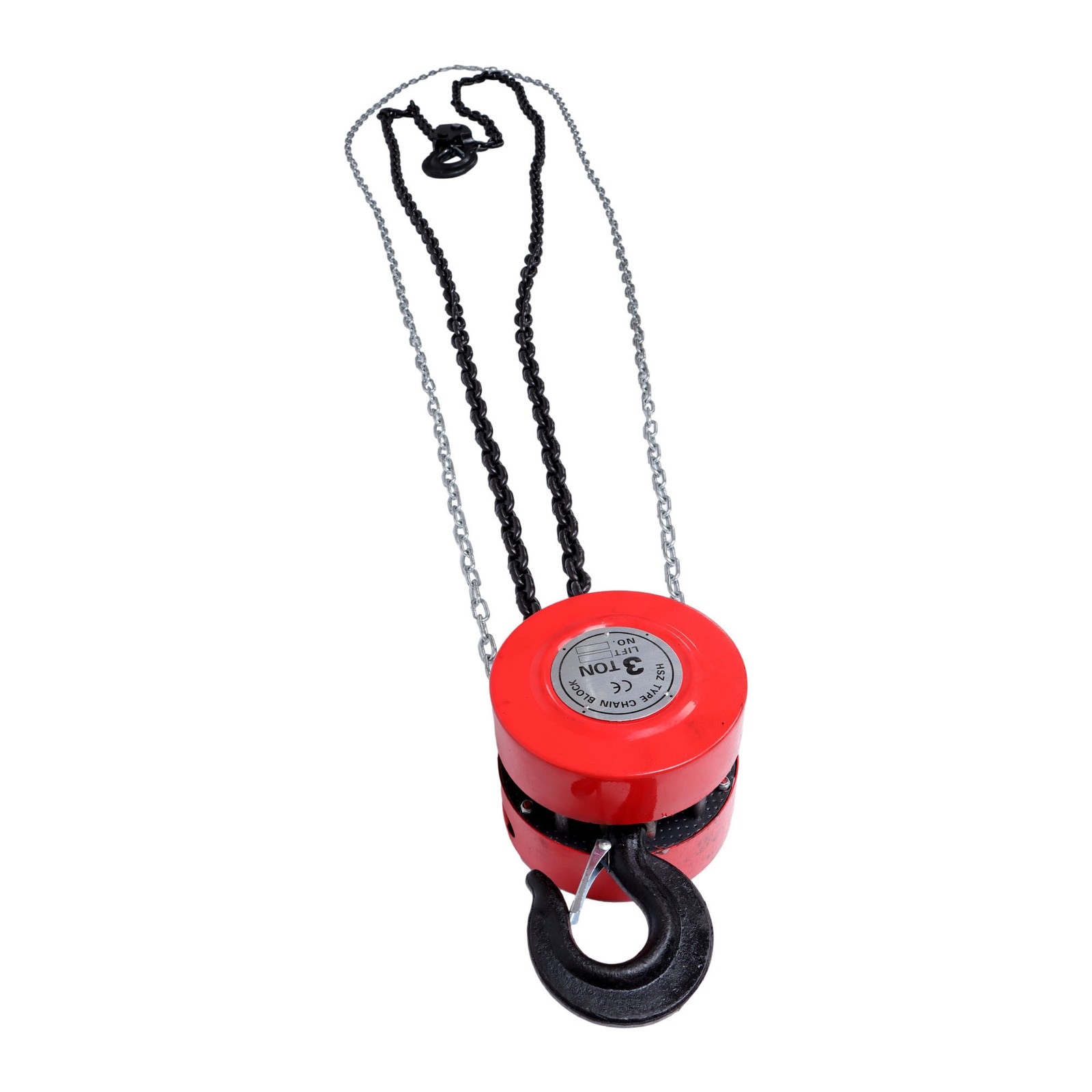 Manual Chain Hoist | 3 Ton / 6600 lbs Capacity | 2 Hooks | 10ft / 3Meters Lift