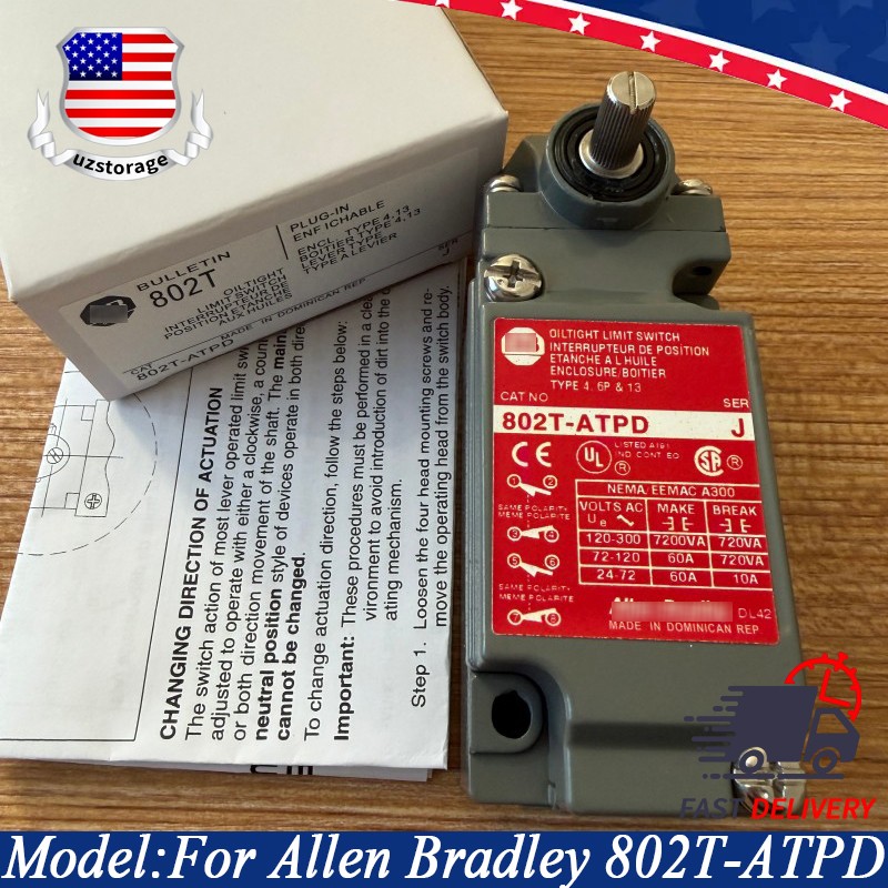 Brand NEW FOR ALLEN BRADLEY AB 802T-ATPD 802TATPD Oil Tight Limit Switch