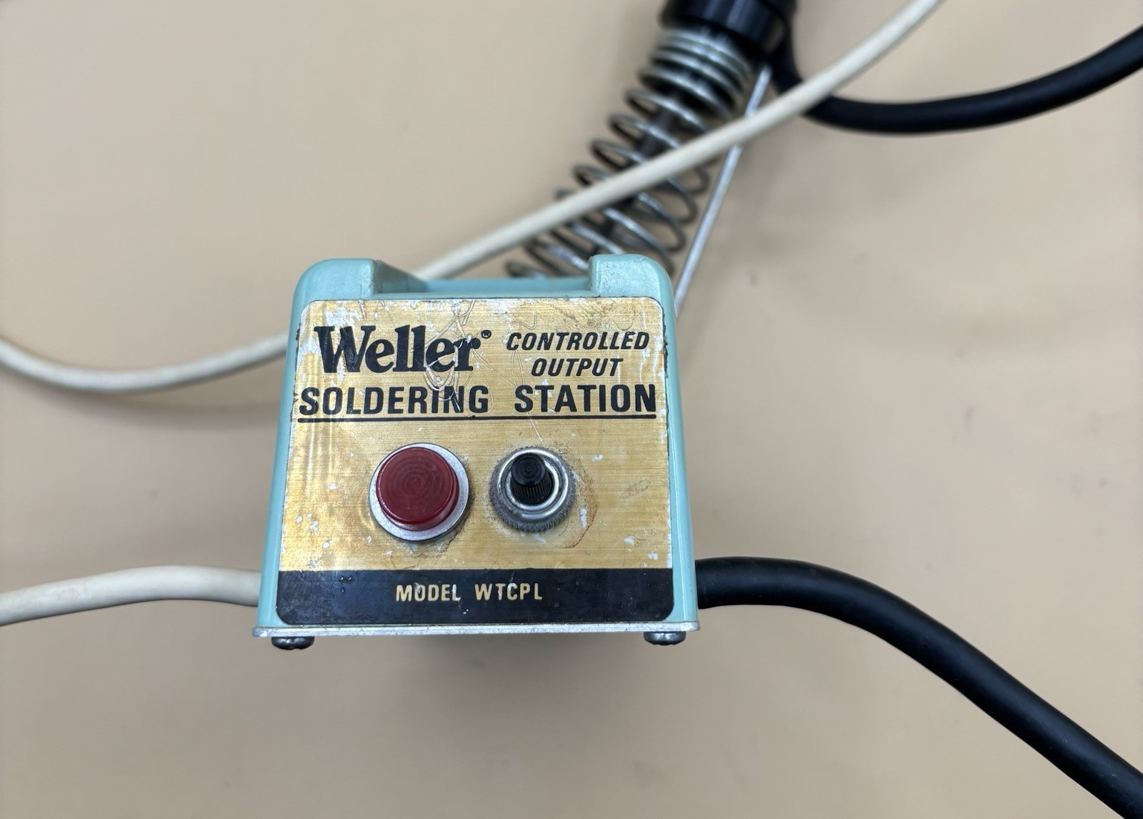 Weller Soldering Station W-TCP-L Soldering Gun Tool VTG