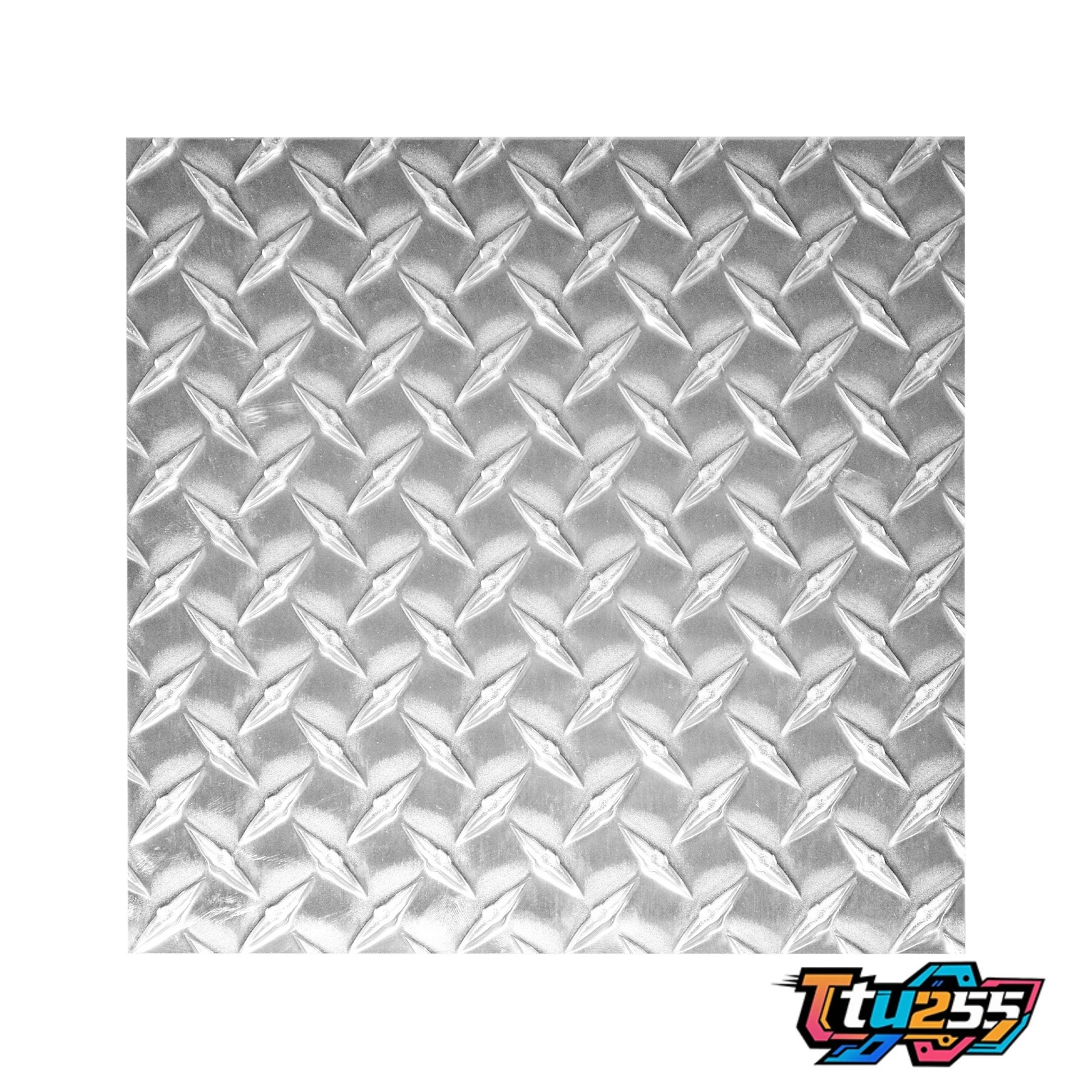 10.63″x 10.63″ Diamond Textured Aluminum Sheet Premium