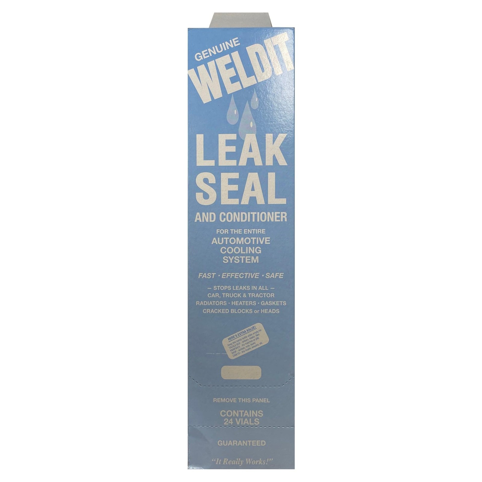 WELDIT WS-1P Radiator Cooling System Stop Leak Sealer 20 Grams – USA Made – 2…