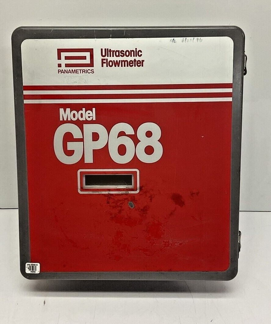 Panametrics GP68 Ultrasonic Flow Meter In Enclosure