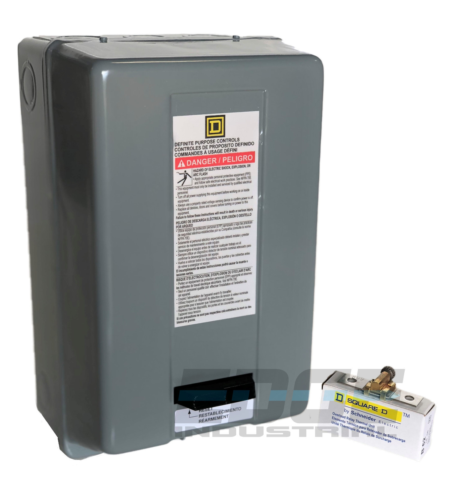 INGERSOLL RAND MAGNETIC STARTER 5HP SINGLE PHASE 208-240 VOLT
