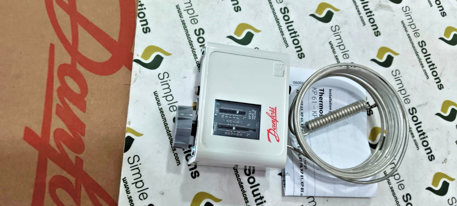 1PC-Danfoss 060L110266 Thermostat, KP61 6-14 mm IP30-NEW