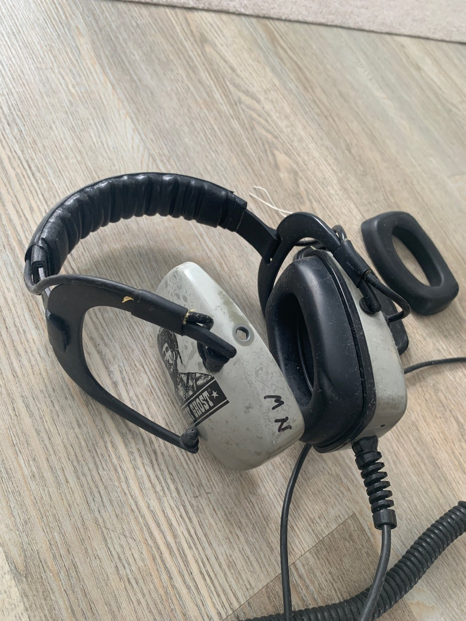 Gray Ghost Amphibian II Headphones for Minelab CTX 3030 For Parts Only