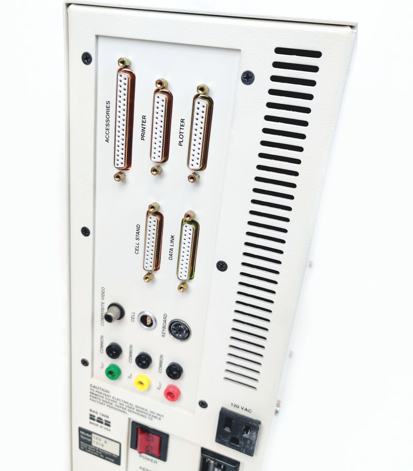 BAS 100B Electrochemical Analyzer Bioanalytical Systems for C-2 Cell Power Test