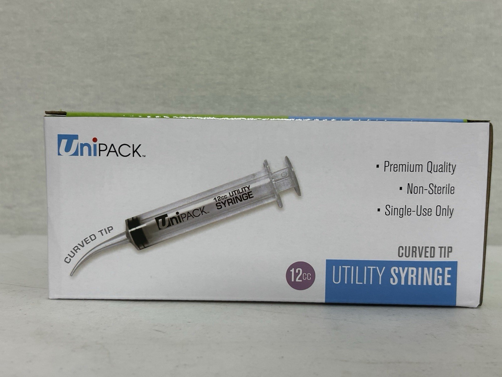 UNIPACK CURVED ULTILITY SYRINGE 12cc URS-55112 100X (2 BOXES OF 50)