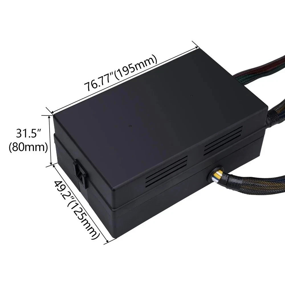 12V Automotive Fuse and Relay Box, with 12 AWG Pre-Wired, 10 Relays and 15 AT…