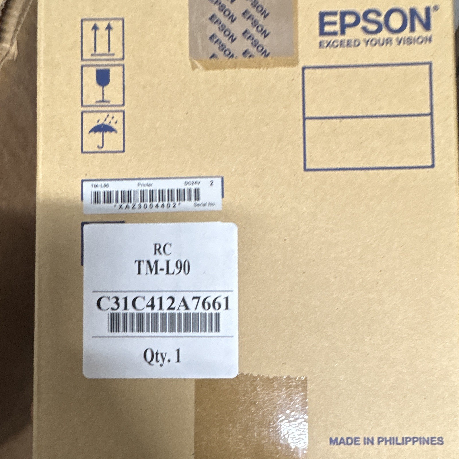 Epson TM-L90 Series Thermal POS Printer, Model TM-L90, MPN C31C412A7661