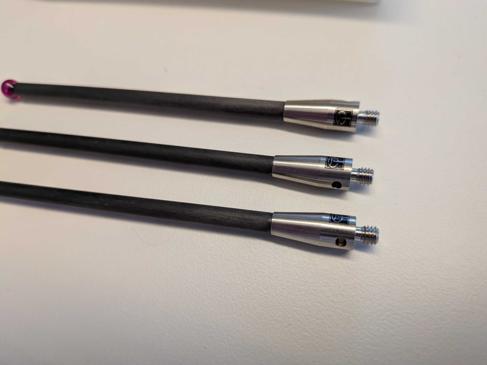 Renishaw A-5003-6510 | M4 6mm Ruby Carbon Fiber Stylus 100mm | OMP400 RMP600