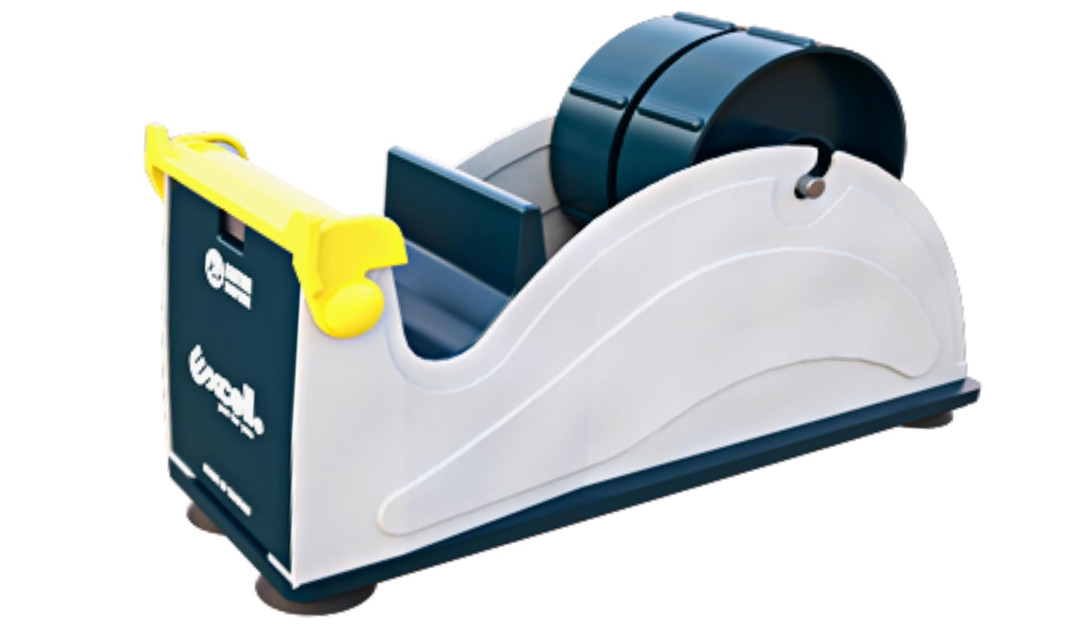 Excell Heavy Duty Steel Desk Tape Dispenser (2″ Wide) Suction Cup Base