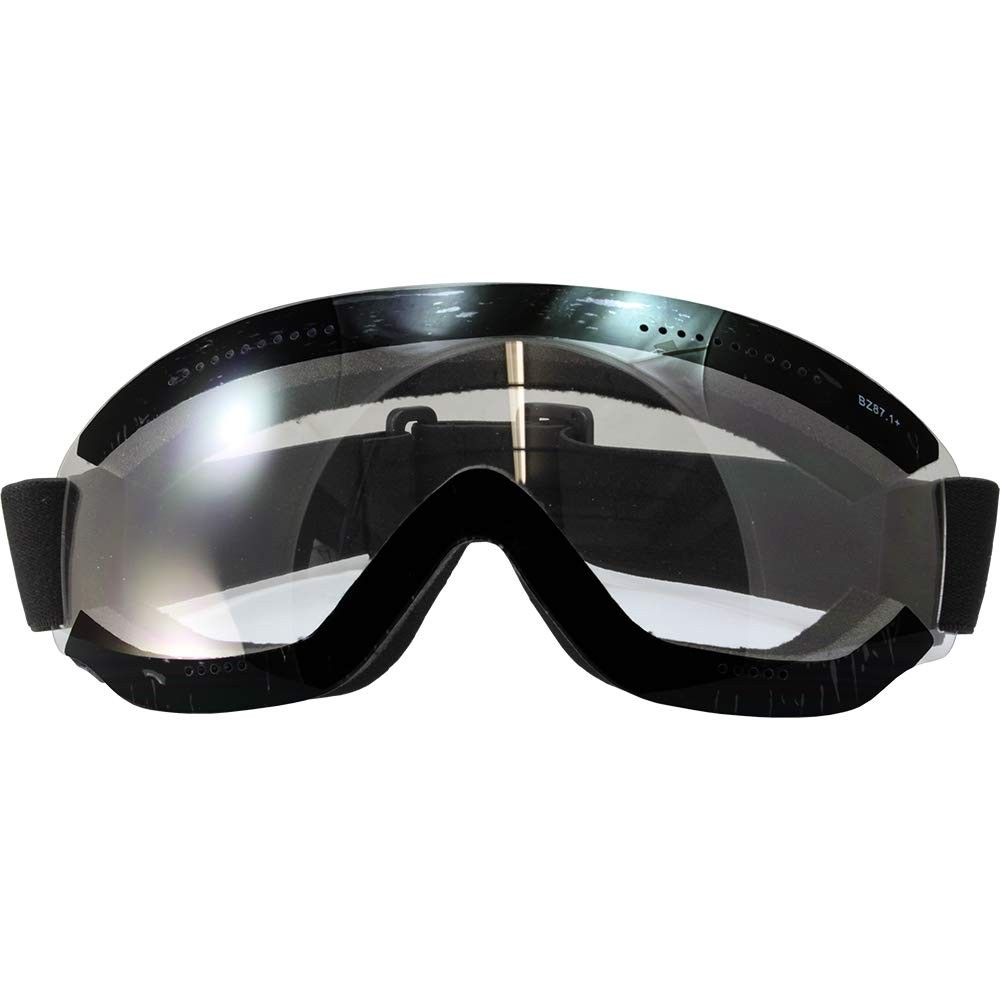 3 Pair Birdz Thrush Frameless Skydiving Riding Goggles Clear Smoke Yellow Lenses