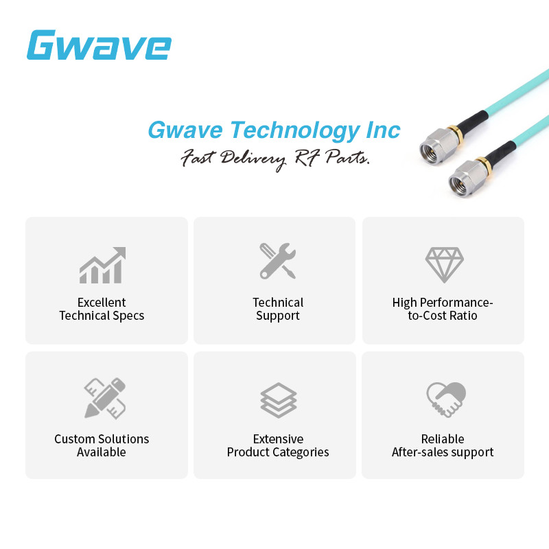 2.92mm Male to 2.92mm Male Cable | RG-405SS Flexible Coax | DC-40GHz