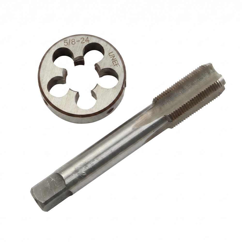 5/8″-24 Tap and Die Set UNF HSS Threading Gunsmithing 5/8″ x 24