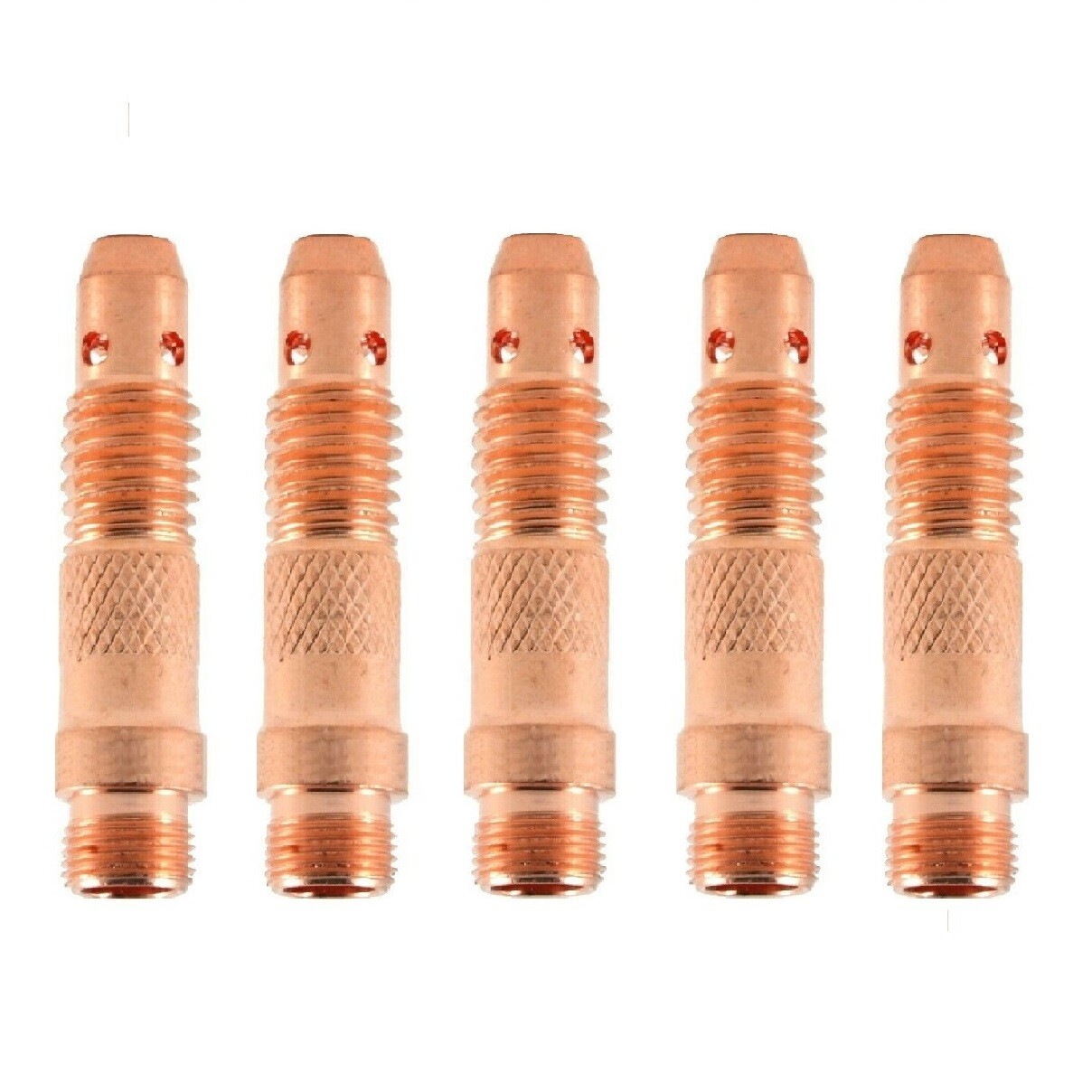 TIG Collet Body 10N28 1/8” Welding Collet Body for TIG Torch 17, 18, 26 PK of 5