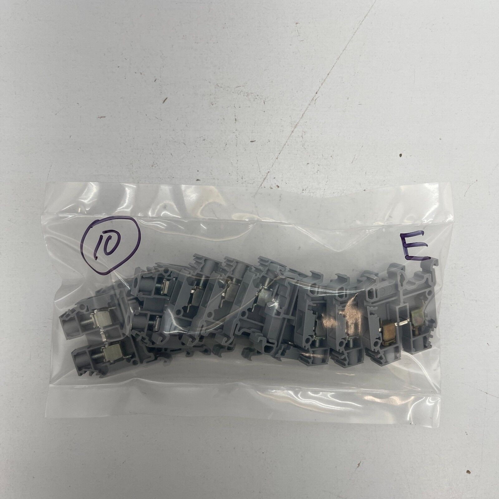 ENTRELEC ‘SNA’ Din Rail Screw Clamp Din Rail Terminal Block – Package of 10