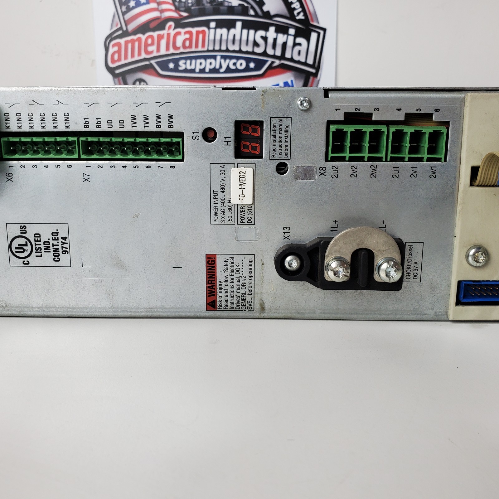 Rexroth R911190000 HVE02.2W018N Servo Power Unit 3ph 400-480v-ac 510-750v-dc
