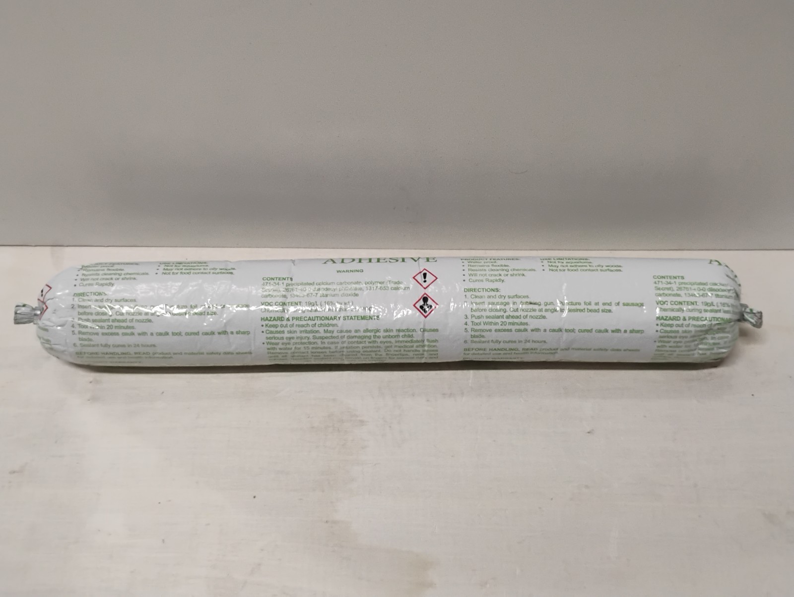 Case Of 16 SuperTach 20oz. Hybrid Panel Adhesive Sausage Tubes