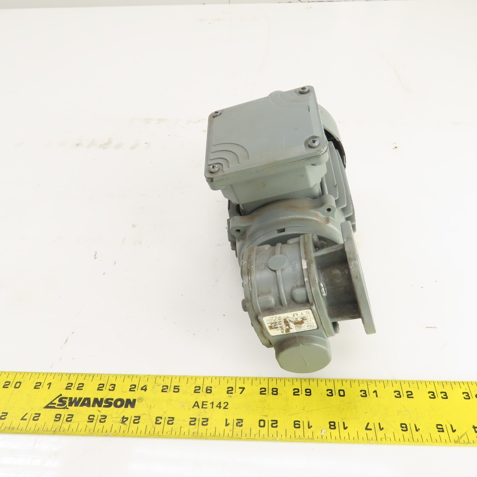 Bologna RMI-28F1 40:1 Ratio Right Angle Gear Motor 277/480V 40.75RPM Out .12kW