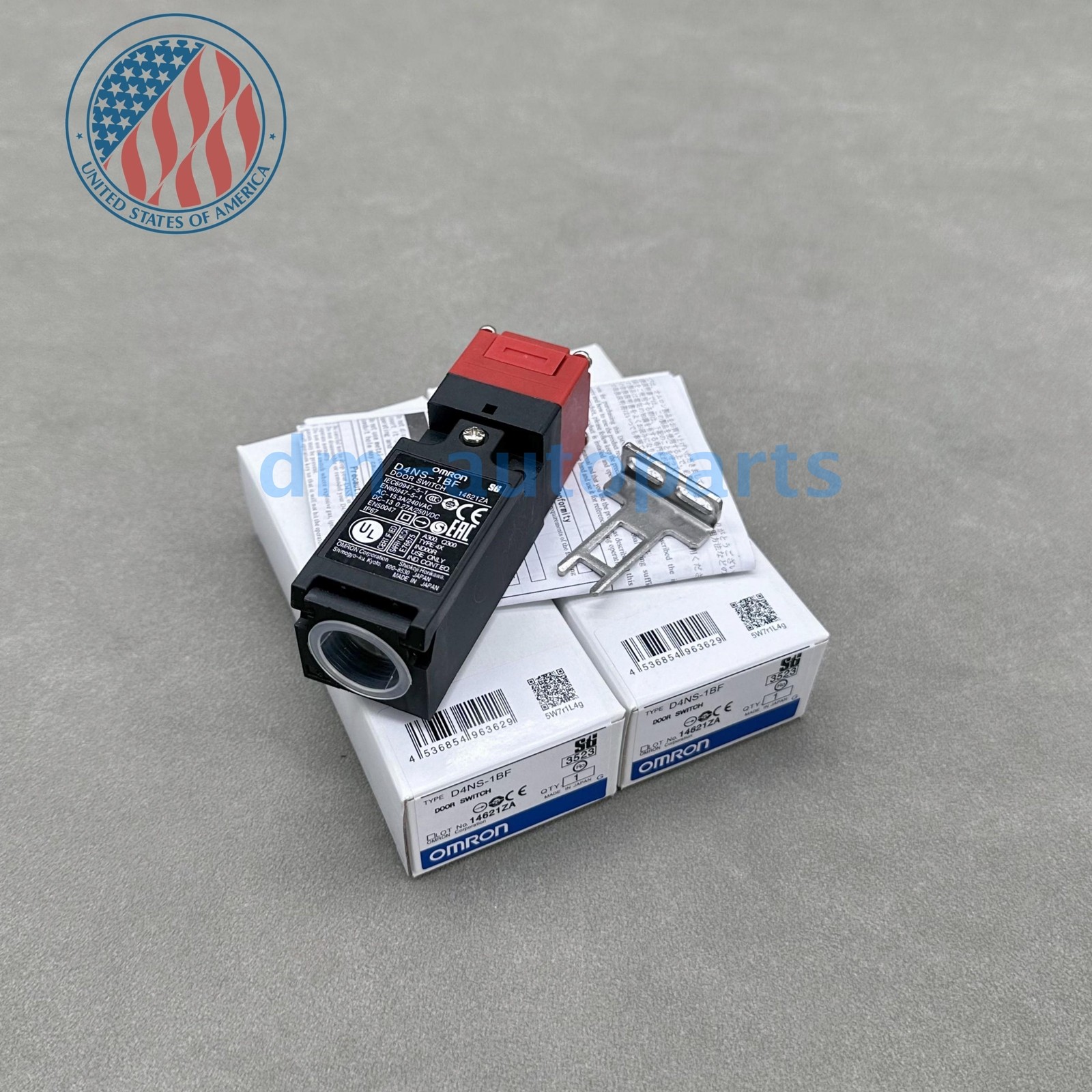 D4NS-1BF Omron Safety Door Lock Switch Brand New In Box US Stock Fast Shipping