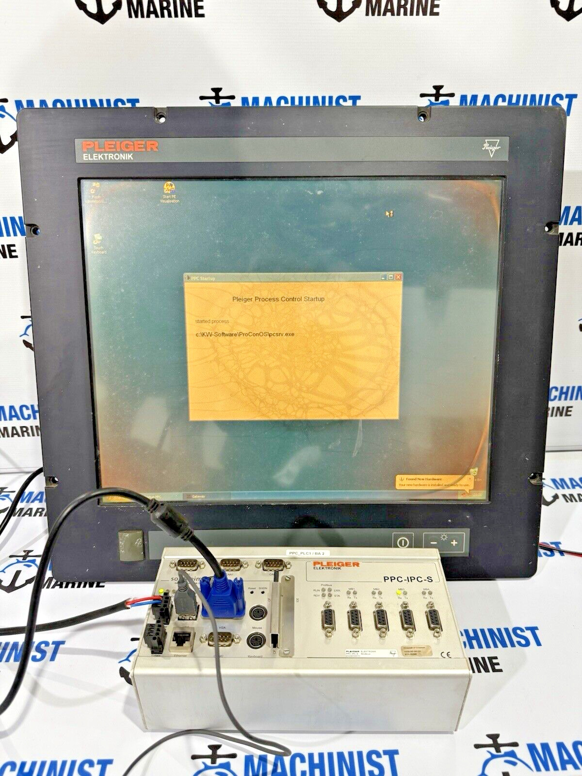 PLEIGER ELEKTRONIK SONTHEIM PPC-IPC-S WITH MT219 nautic 24 display