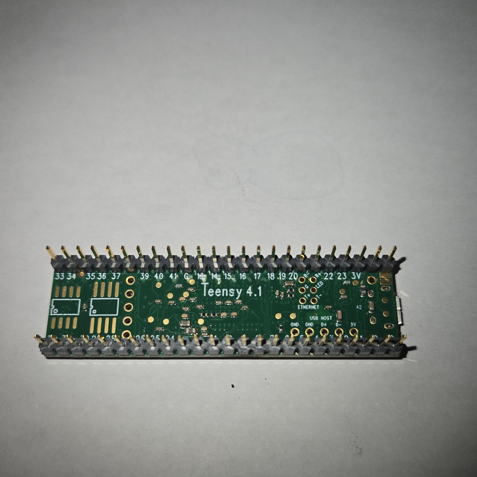Teensy 4.1 ARM Development Board, MicroSD Holder, USB, i.MX RT1062, 1MB