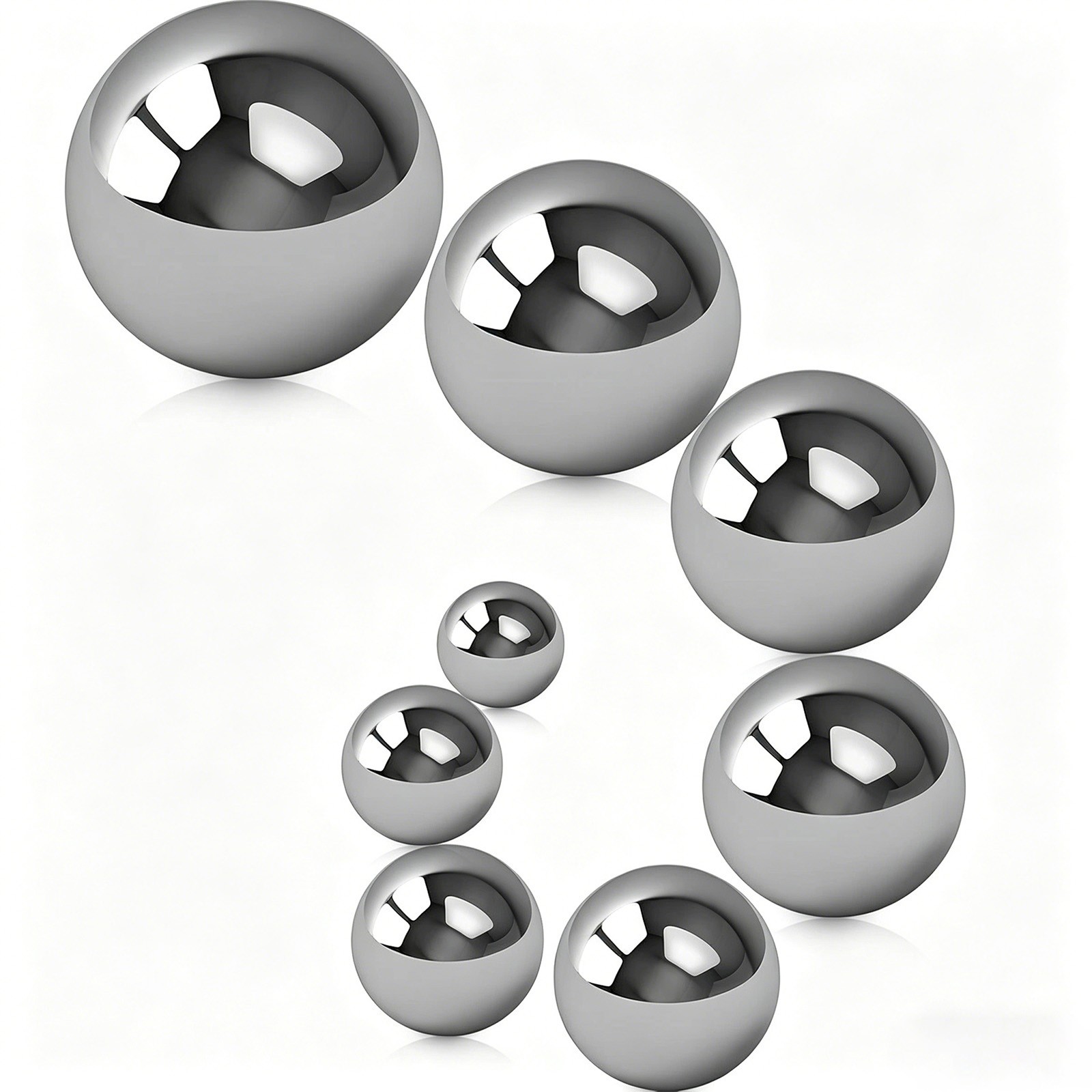 304 Stainless Steel Ball Dia 1mm-125mm High Precision Bearing Balls Smooth Ball